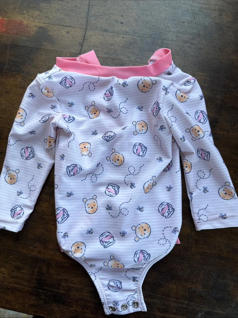 Pink Pooh Swimsuit and Beachy Outfit